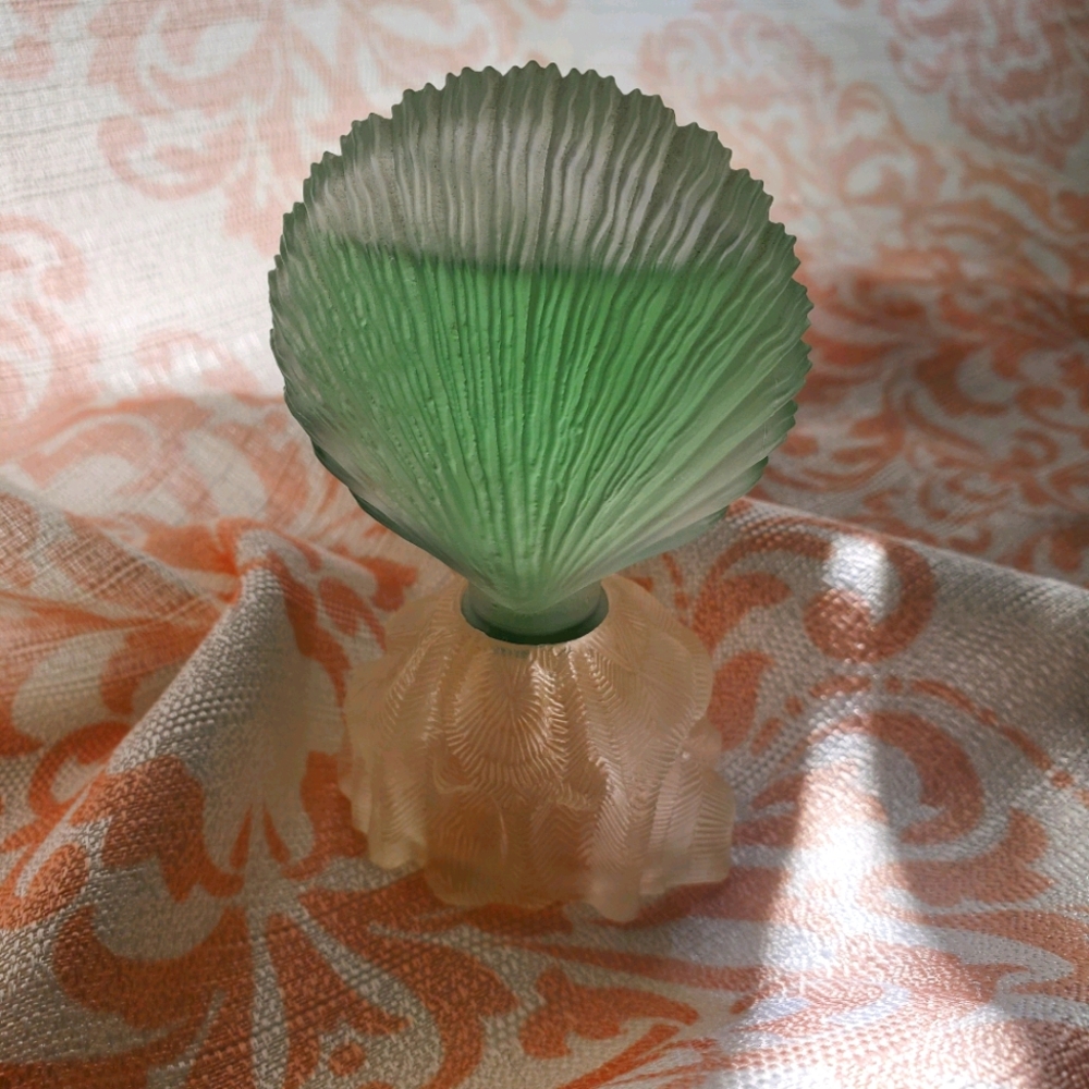 Vintage Sea Jewels Clam Perfume Novelty